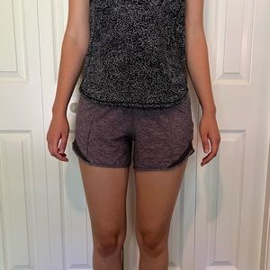 Lululemon shorts size 4 and color grey